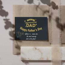 Personalised Father's Day Celebration