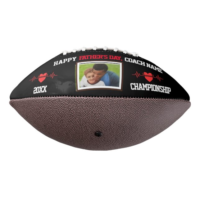 Personalised Father's Day Football American Football (Rotated 270)
