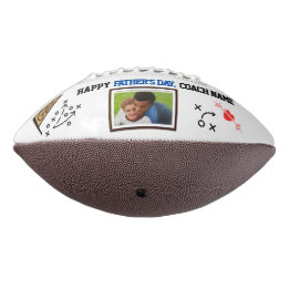 Personalised Father's Day Football American Football