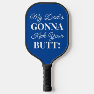 Personalised Father's Day Funny Pickleball Paddle