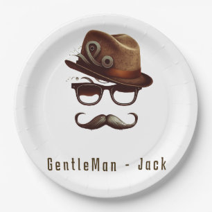 Personalised Father's day Gift from Kids Paper Plate