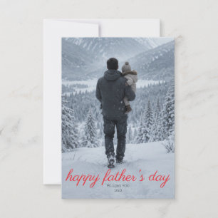 Personalised Father's Day Greeting Card