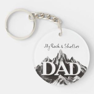 Personalised Fathers Day Keychain