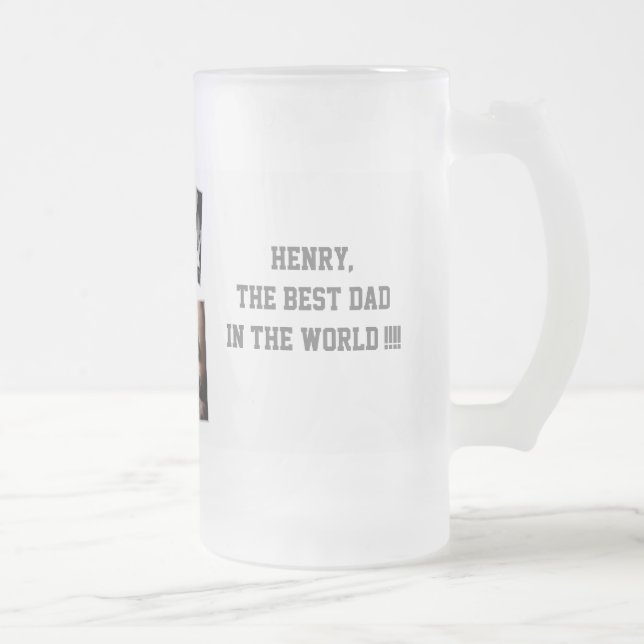 Personalised Fathers Day Mugs ADD YOUR PHOTO (Right)