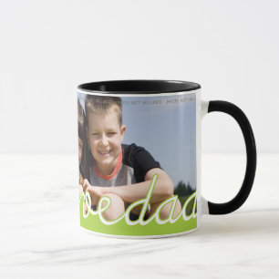 Personalised Fathers Day Photo Mugs   We Love Dad