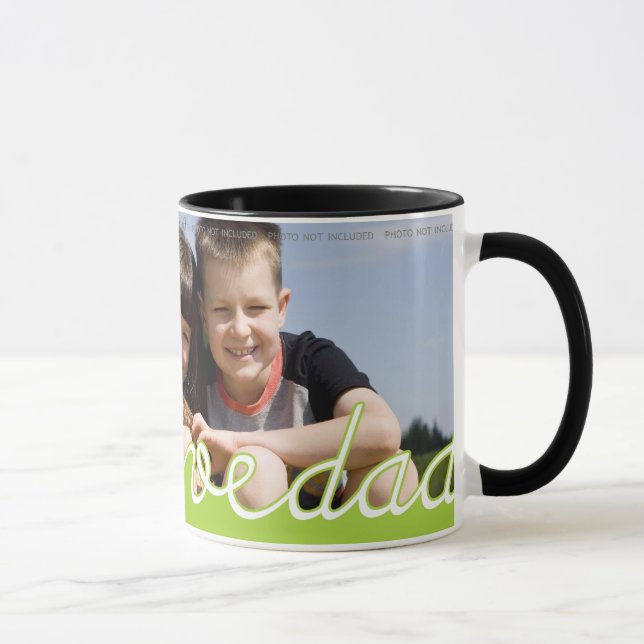 Personalised Fathers Day Photo Mugs | We Love Dad (Right)