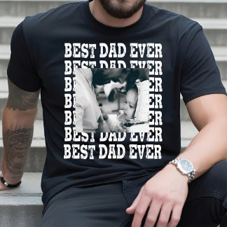 Personalised Fathers Day Shirt With Kids Photo,