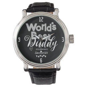 Personalised Fathers Day, world's best daddy gift  Watch
