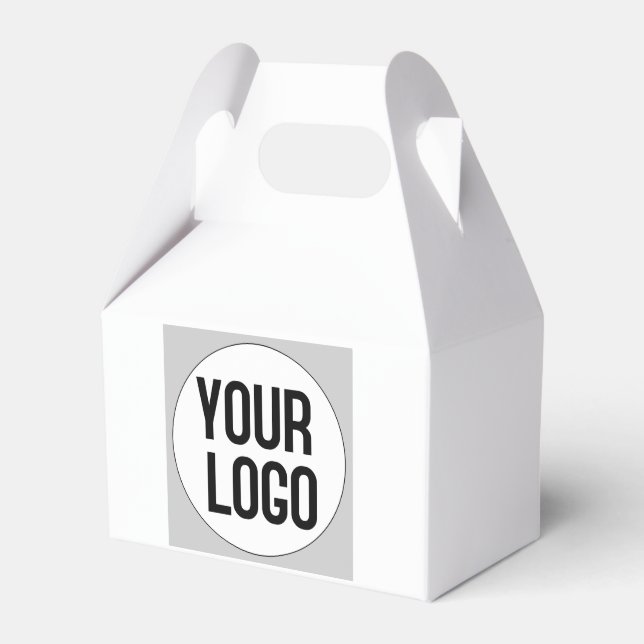 Personalised favour box for business  (Front Side)