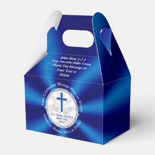 Personalised Favour Boxes for Christian Party Favo