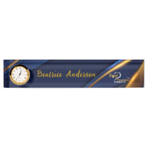 Personalised Fed2Founder name Plate