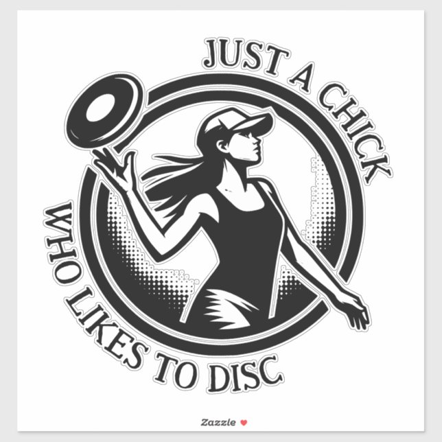 Personalised female Disc Golf  (Sheet)