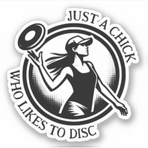 Personalised female Disc Golf 