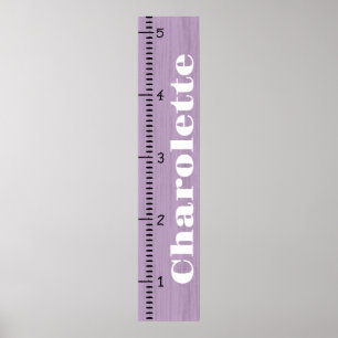 Personalised Female Growth Chart Ruler   My Growth