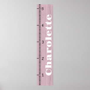 Personalised Female Growth Chart Ruler   My Growth
