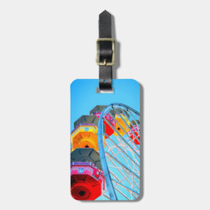 Personalised Ferris Wheel at Santa Monica Pier Luggage Tag