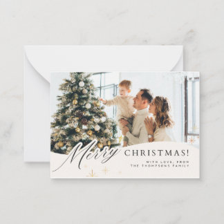 Personalised Festive Christmas Greeting Card