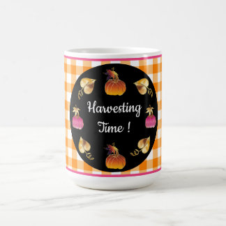 Personalised Festive Harvesting Time  Coffee Mug