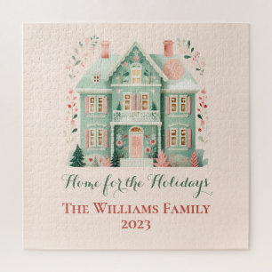 Personalised Festive House Puzzle