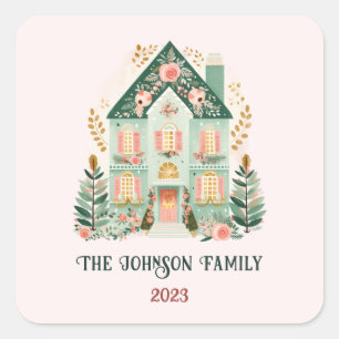 Personalised Festive Sticker