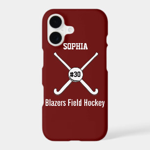 Personalised Field Hockey Team Name Jersey Number