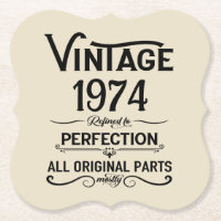 Personalised fifty vintage 50th birthday party