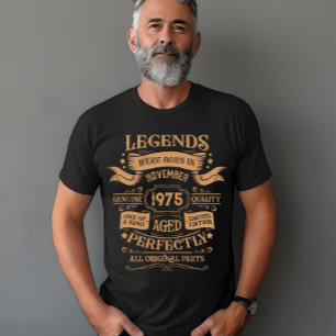 Personalised fifty vintage 50th birthday party T-Shirt