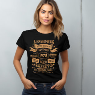 Personalised fifty vintage 50th birthday party T-Shirt