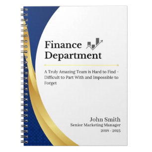 Personalised Finance Department  Notebook
