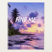 Personalised FindMe Tropical Island Paradise Beach