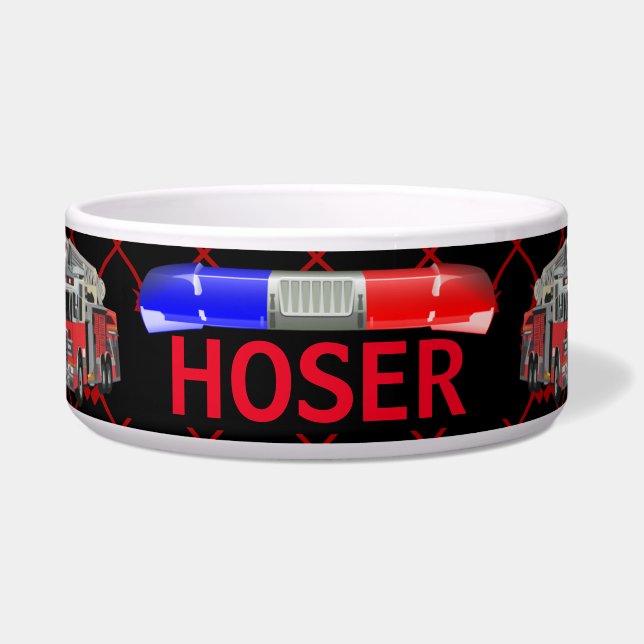 Personalised Fire Department Dog (Front)