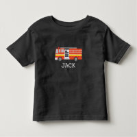 Personalised Fire Fighter - Custom Name Fire Truck