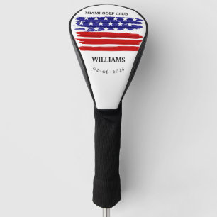 Personalised Firefighter Monogram Go Golf Head Cover