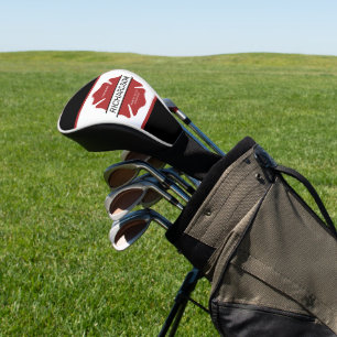 Personalised Firefighter Red Logo Symbol Golf Head Cover