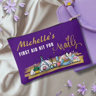 Personalised First Aid Kit for Nails Accessory Bag