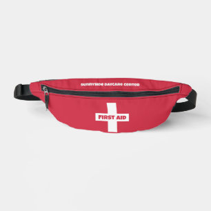 Personalised First Aid Kit Medicine School Daycare Bum Bags
