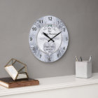 Personalised, First Anniversary Clock Gifts, Heart