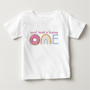 Personalised First Birthday Baby T-Shirt