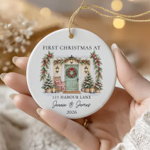 Personalised First Christmas At Our New Home