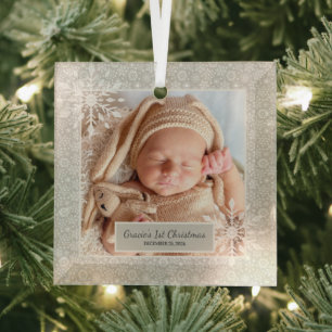 Personalised First Christmas Ornament