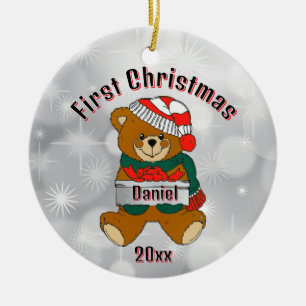 Personalised First Christmas Ornament