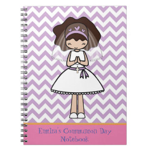 Personalised First Communion Day Notebook