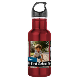 Personalised First Day of School Photo Keepsake 532 Ml Water Bottle