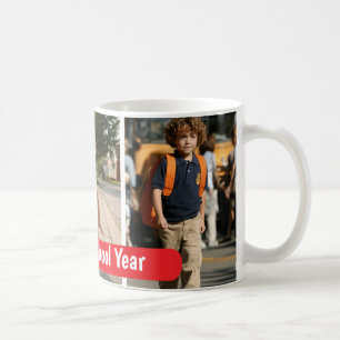 Personalised First Day of School Photo Keepsake Coffee Mug