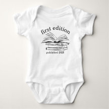 Personalised First Edition Book Lover