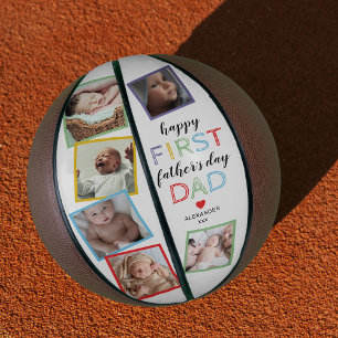 Personalised First Father’s Day Basketball Gift