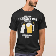 Personalised First Fathers Day together Funny