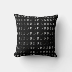 personalised first letter of your name cushion