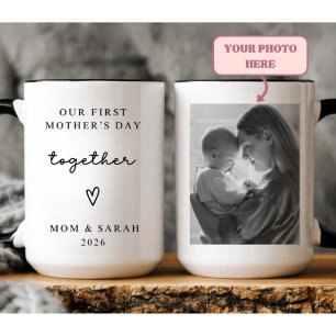 Personalised First Mother’s Day Together Photo Mug