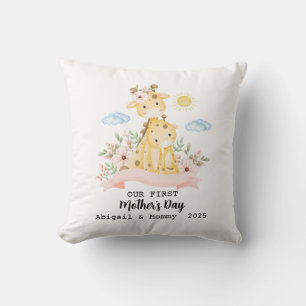Personalised First Mothers Day 2025 Custom Names  Cushion